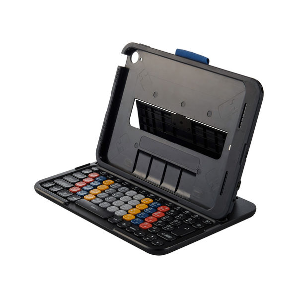 iPadケース一体型キーボード 有線接続 かな有り 10.9インチ iPad第10世代専用 TK-KP13UMBK エレコム 1個（直送品）