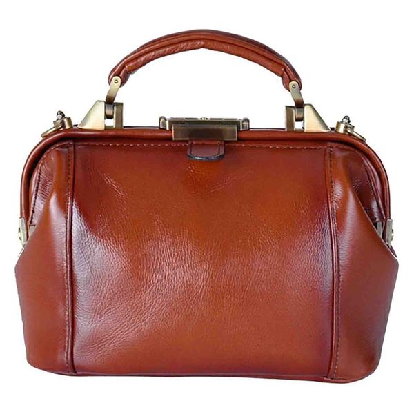 スワン GEM BASIC 牛革シャドー ダレスショルダー 1522 ブラウン 1個