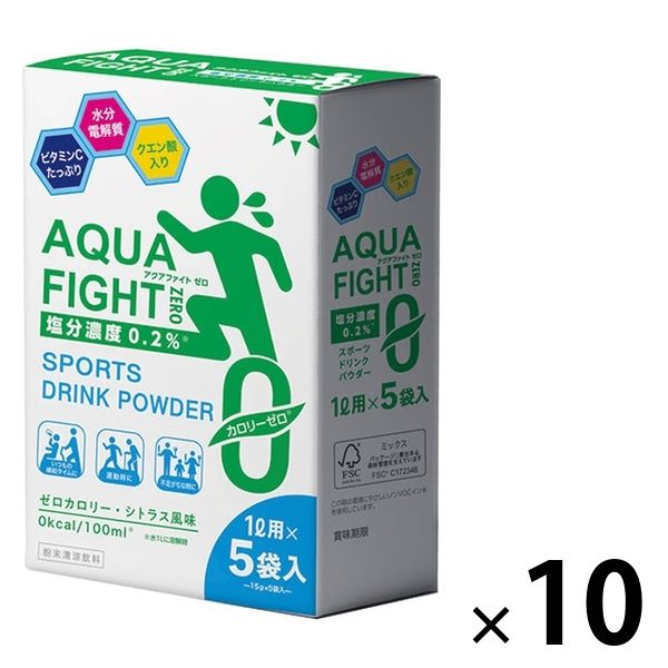 五洲薬品 アクアファイト ゼロ 1L用 1セット（50袋：5袋入×10箱） オリジナル