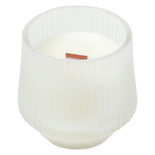 木芯ガラスキャンドル LILY OF THE VALLEY LAKOLE/ラコレ - アスクル