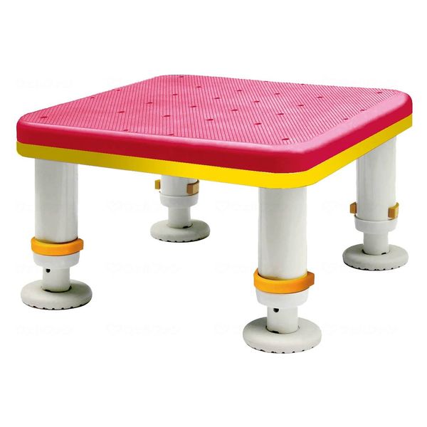 シンエイテクノ ダイヤタッチ浴槽台 コンパクトサイズ コーラルピンク 15ー25 SYC15-25 1個（直送品） 15,257円