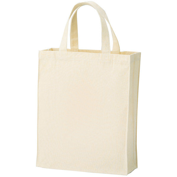 丸玉工業 厚手コットンバッグA4マチ付(ナチュラル) 90305071 1枚（直送品）