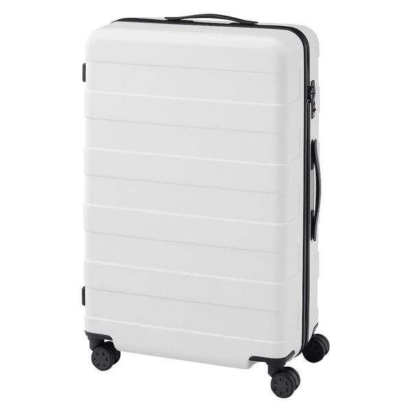 無印良品 バーを自由に調節できる ハードキャリーケース 75L