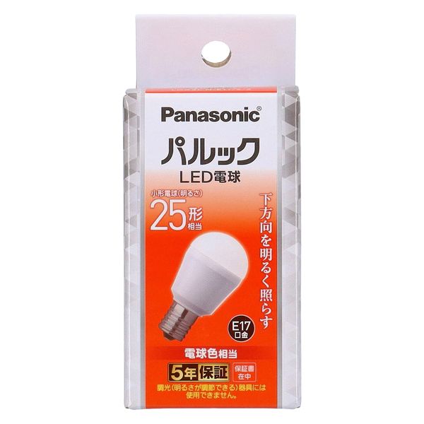 パナソニック LDA3LHE17S2 LED電球 小形電球タイプ (E17口金)下方向 4549980715116 1個（直送品）
