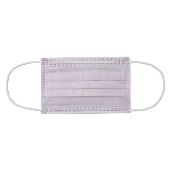 松吉医科器械 マツヨシサージカルミニマスク(ピンク) 不織布 感染予防 小さめ MY-7630 1箱(50枚入)（直送品）