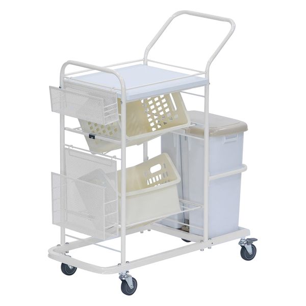 松吉医科器械 マツヨシ コンパクトオムツ交換車 MY-WC0030 おむつ カート MY-WC0030(L) 1台（直送品）
