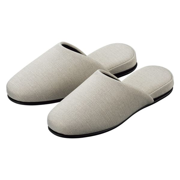 松吉医科器械 マツヨシ スリッパ(マニエラ) ライトグレー FB-001(27.0CM)12ソク 1セット(12足入)（直送品）