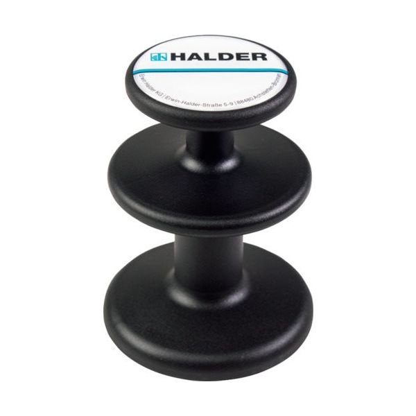ロームヘルド・ハルダー HALDER マグネットフック ブラック 3688.003 1個 537-5212（直送品）
