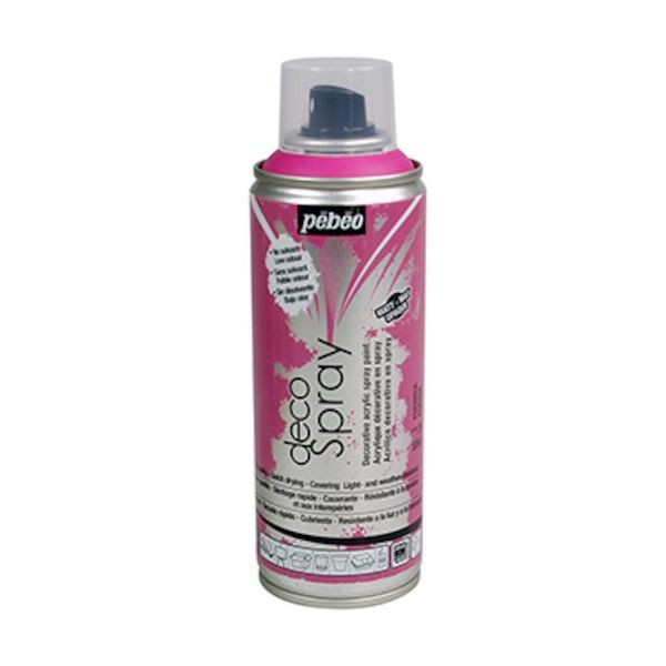 ペベオ・ジャポン Pebeo デコスプレー200ml マット色 フクシア 093814 1本 538-2762（直送品）