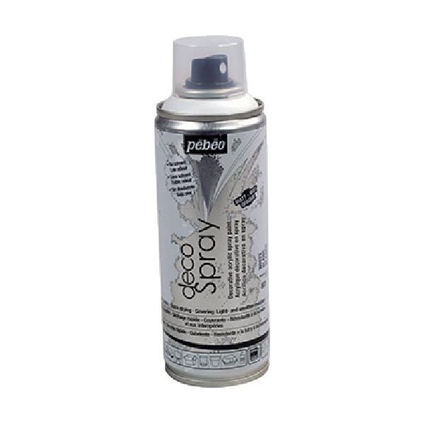 ペベオ・ジャポン Pebeo デコスプレー200ml マット色 ホワイト 093801 1本 538-2772（直送品）