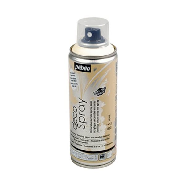 ペベオ・ジャポン Pebeo デコスプレー200ml マット色 ベージュ 093803 1本 538-1269（直送品）