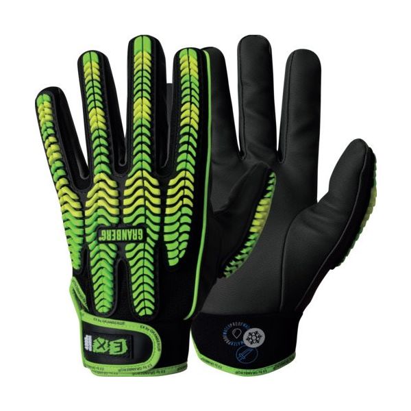 Granberg 耐切創繊維耐衝撃手袋 防寒・防水タイプ 115.4999W XL 115.4999W10 1双 659-2649（直送品）