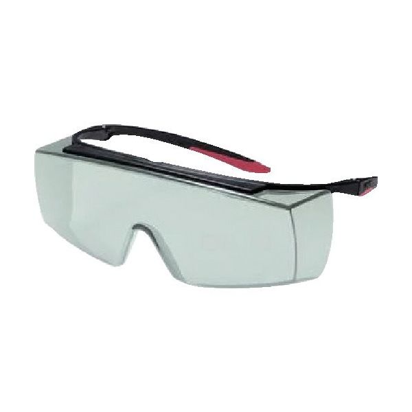 ウベックス UVEX 赤外線遮断保護メガネ スーパーF OTG(メガネ併用可) IR―ex1.7 9169171 1個 664-6416（直送品）