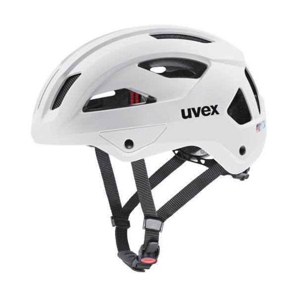 ウベックス・スポーツ・ジャパン UVEX 自転車ヘルメット stride ホワイトマット 56ー59 4107140215UVEX 1個（直送品）