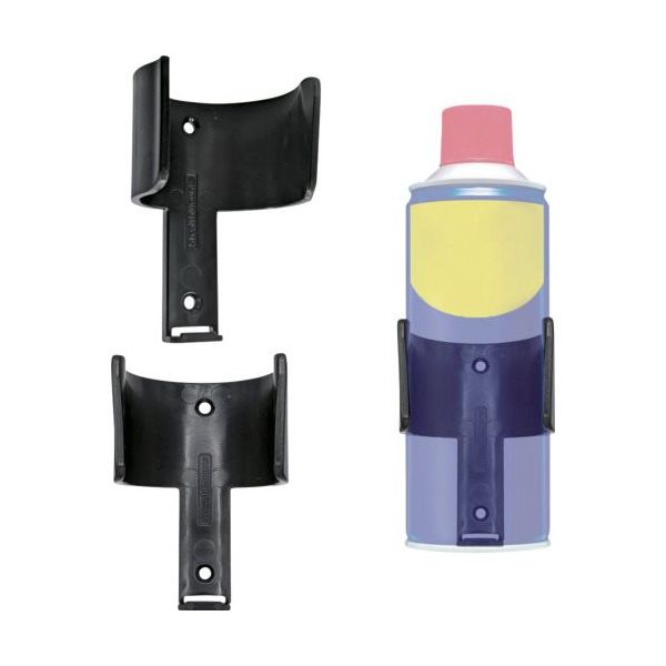 StealthMounts社 ステルスマウント スプレー缶ホルダー(2個入り)ブラック OM-CAN-BLK-2 1パック(2個)（直送品）