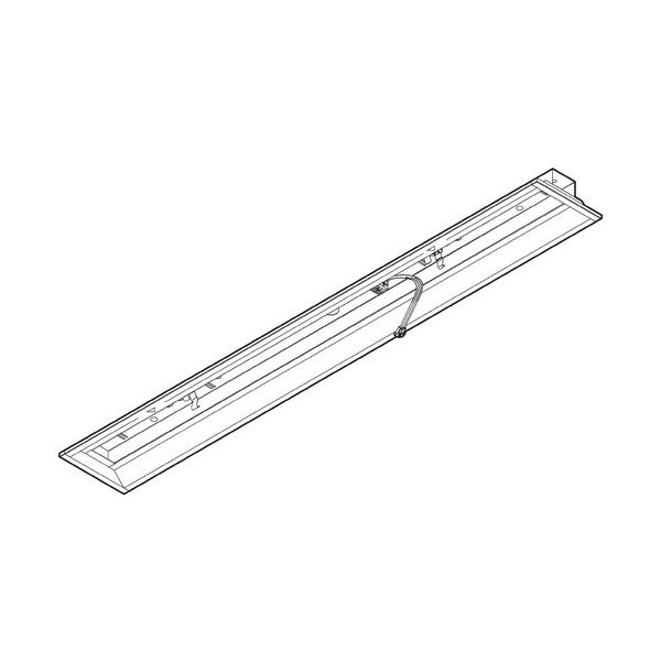 ホタルクス HotaluX LED一体型ベース照明 40形埋込下面開放タイプ150mm幅 本体 EB40-1501 1台 355-7697（直送品）