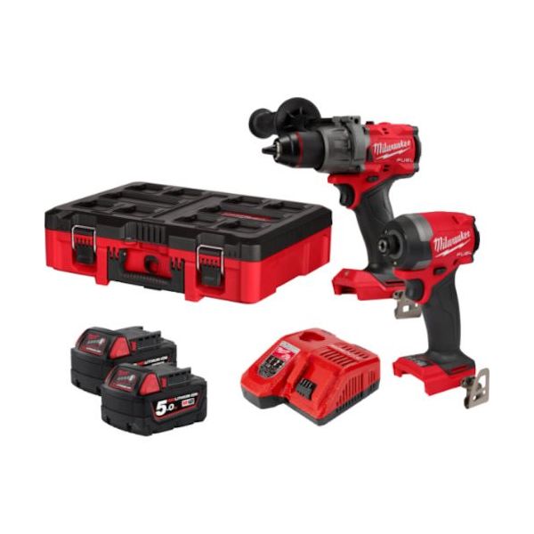 milwaukee M18 FUEL パワーパック(振動ドリル、インパクトドライバー) FPP2A3-502P JP 1セット（直送品）