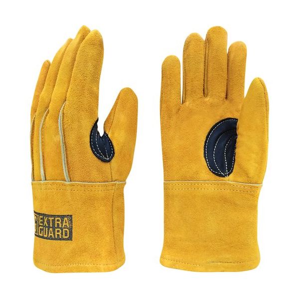 東和コーポレーション トワロン 牛床革手袋 EXTRAGUARD EGー012 TAKIBI 5本指 S EG-012-S 1双（直送品）