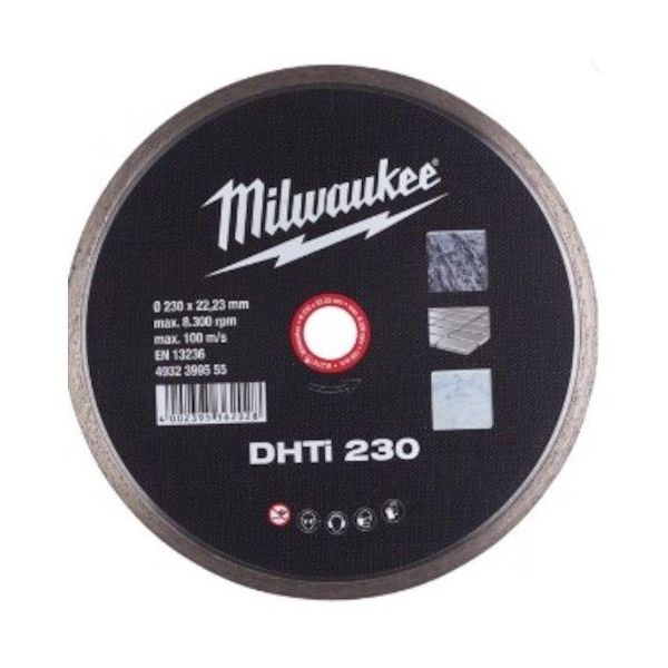 ミルウォーキーエレクトリックツール milwaukee 230mmダイヤモンドブレード(リム型) 4932399555 1枚(1個)（直送品）