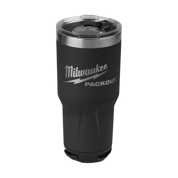 milwaukee PACKOUT タンブラーブラック(メガ・890mL) 48-22-8393BX 1個（直送品）