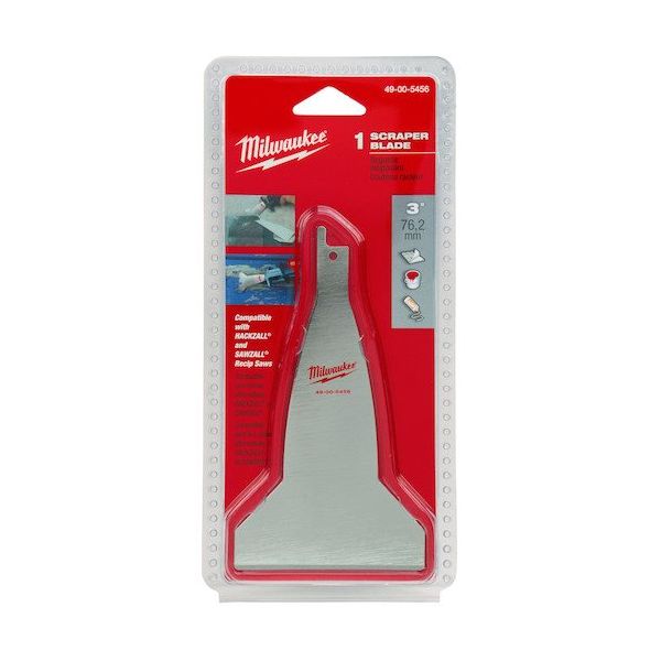 ミルウォーキーエレクトリックツール milwaukee レシプロソー用 76mmスクレーパーブレード 49-00-5456 1個（直送品）