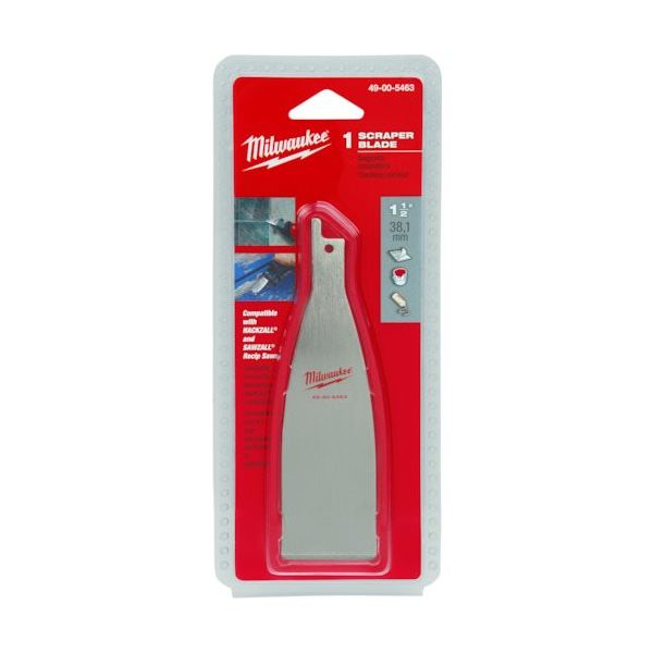 ミルウォーキーエレクトリックツール milwaukee レシプロソー用 38mmスクレーパーブレード 49-00-5463 1個（直送品）