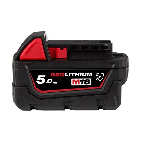 ミルウォーキーエレクトリックツール milwaukee M18 5.0AH 耐環境バッテリー B5-CR JP 1台 522-6865（直送品）
