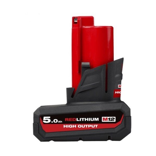 ミルウォーキーエレクトリックツール milwaukee M12 5.0AHパワーブーストバッテリー HB5 JP 1台 521-4435（直送品）