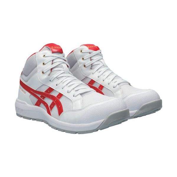 新品/asics WINJOB CP218 27cm ホワイト/レッド アシックス ASICS ウィンジョブ CP218 ホワイト/クラシック