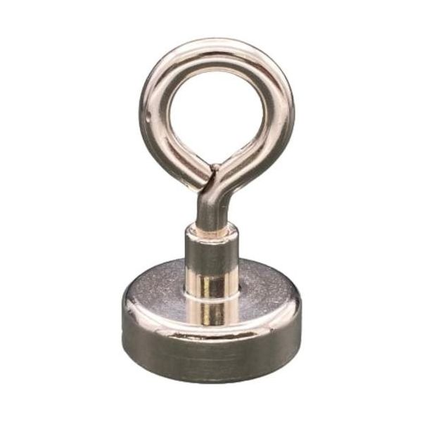 東京パーツセンター ラクテム 強力マグネット アイフック型 φ25 ゴム付 MHMI25 1個 603-8272（直送品）