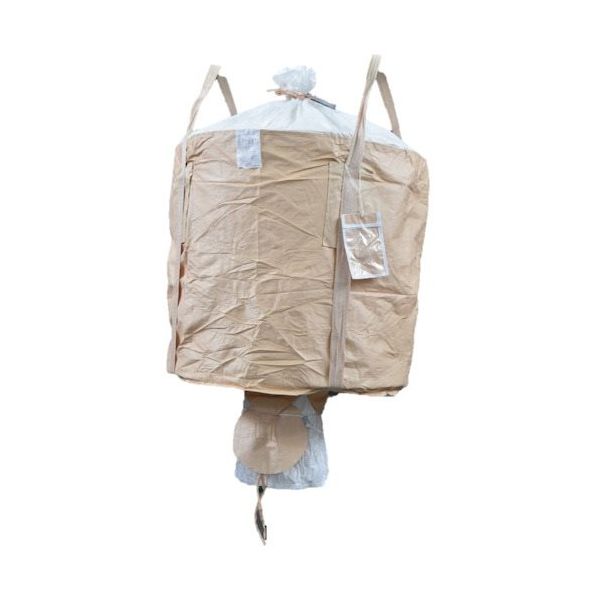 旭産業 旭 コンテナバッグ丸型本体二重 排出口あり AS-HTNJ2 1袋 613-2408（直送品）