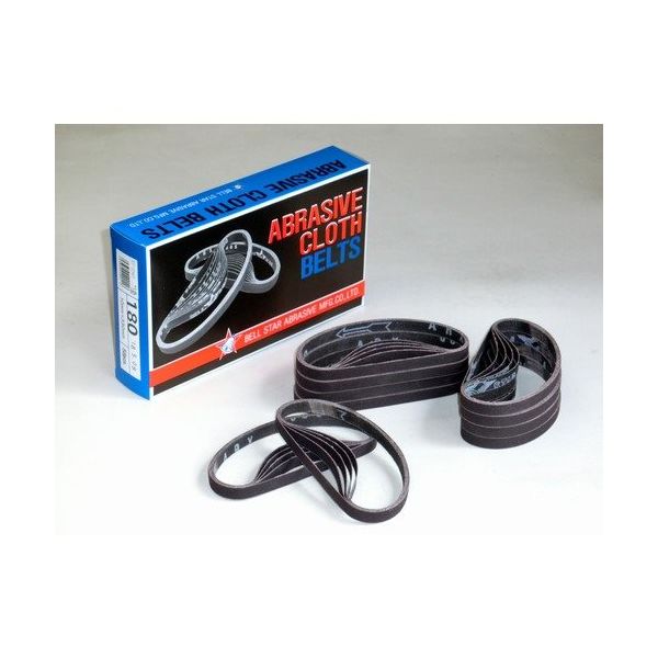 ベルスター研磨材工業 ベルスター レジンクロスBP10 50本 #180 BP10-180S 1箱(50本) 612-2720（直送品）