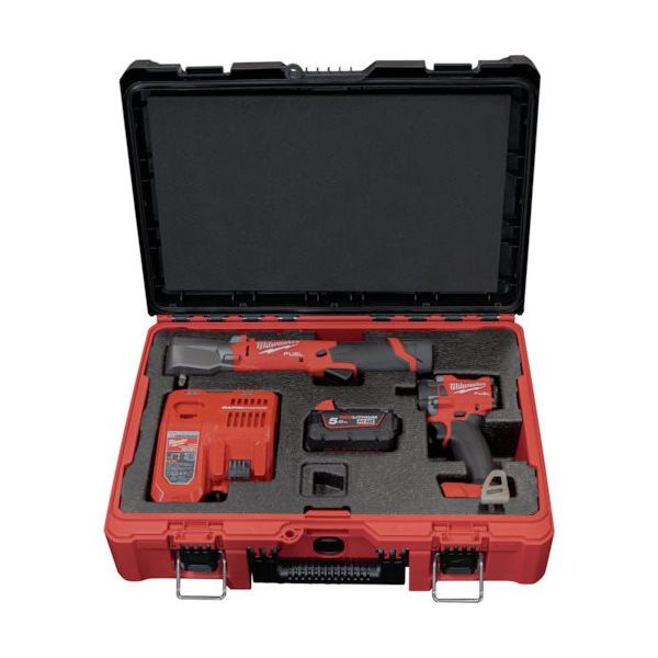 milwaukee M18FUELパワーパック(インパクトレンチ、アングルインパクトレンチ) M18 FPP2AN2-5252P JP（直送品）