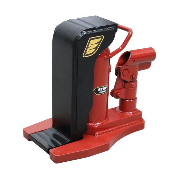 今野製作所 イーグル レバー回転・安全弁付爪つきジャッキ 爪能力2t E-040 1台 677-1785（直送品）