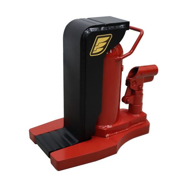 今野製作所 イーグル レバー回転・安全弁付爪つきジャッキ 爪能力5t 爪ロングタイプ E-100L 1台 677-1811（直送品）