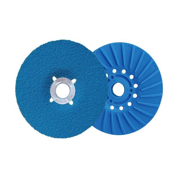 NRS セラミックディスク ブルーセラックオフセットタイプ15孔用 セパレート 100×15 #60 BCR100-60 1セット(10枚)（直送品）