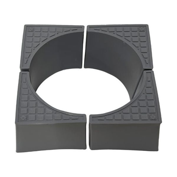 エービーシー商会 ABC 桝周り専用副資材 インサルマスキューブ150 グレー MC150G 1セット 683-3914（直送品）