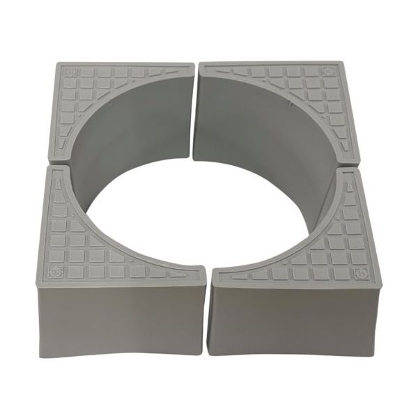 エービーシー商会 ABC 桝周り専用副資材 インサルマスキューブ150 ライトグレー MC150LG 1セット 683-3917（直送品）