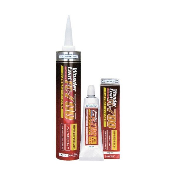 ヘルメチック フッ素樹脂系コーティング剤 FC―700ホワイト 100g FC-700W100 1個 683-9942（直送品）
