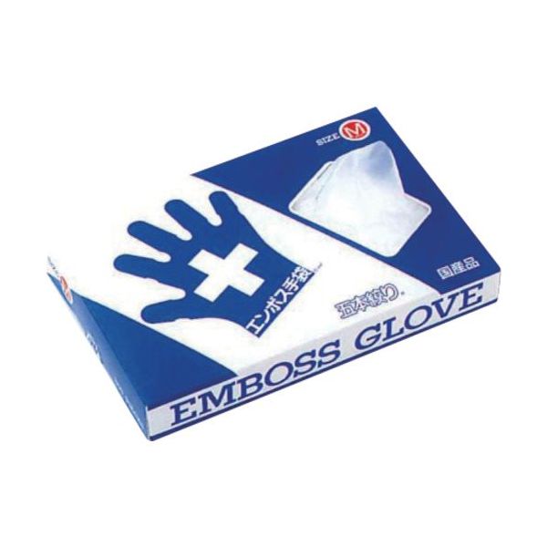 東京パック B#30エンボス手袋五本絞り化粧箱(200枚入)S B30GKS 1箱(200枚) 682-1772（直送品）