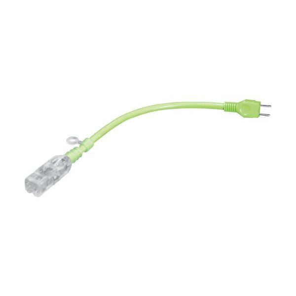 フジマック fmc 光るタップコード グリーン 30cm HE-1503-G 1本 407-0680（直送品）