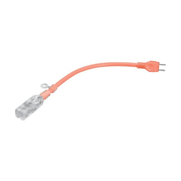 フジマック fmc 光るタップコード オレンジ 30cm HE-1503-OR 1本 407-1210（直送品）