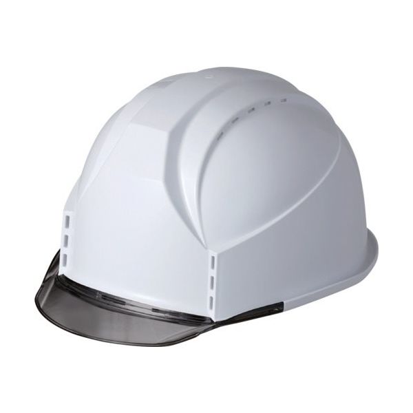住べテクノプラスチック スミハット KKC3型 帽体(スノーホワイト)・バイザー(グレースモーク) KKC3-B-12-G 1個（直送品）