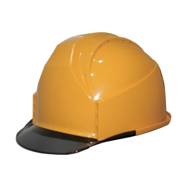 住べテクノプラスチック スミハット KKC3型 帽体(キイロ)・バイザー(グレースモーク) KKC3-B-13-G 1個 686-9497（直送品）