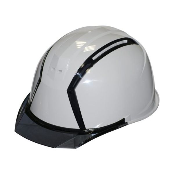 スミハット MXC型 帽体(Nクールホワイト)・バイザー(グレースモーク)・遮熱タイプ MXC-B-68-G-NCOOL 1個（直送品）