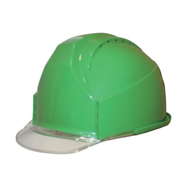 住べテクノプラスチック スミハット KKC3型 帽体(ミドリ)・バイザー(クリア) KKC3-B-15-C 1個 687-1080（直送品）