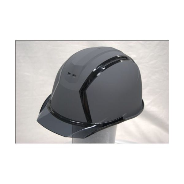 住べテクノプラスチック スミハット MXC型 帽体(マットグレー)・バイザー(グレースモーク) MXC-B-70-G 1個 686-9522（直送品）