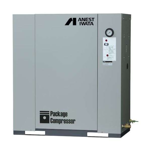アネスト岩田 レシプロコンプレッサー(給油式) パッケージコンプレッサ 2.2KW 60Hz CLP22EF-14M6 1台（直送品）