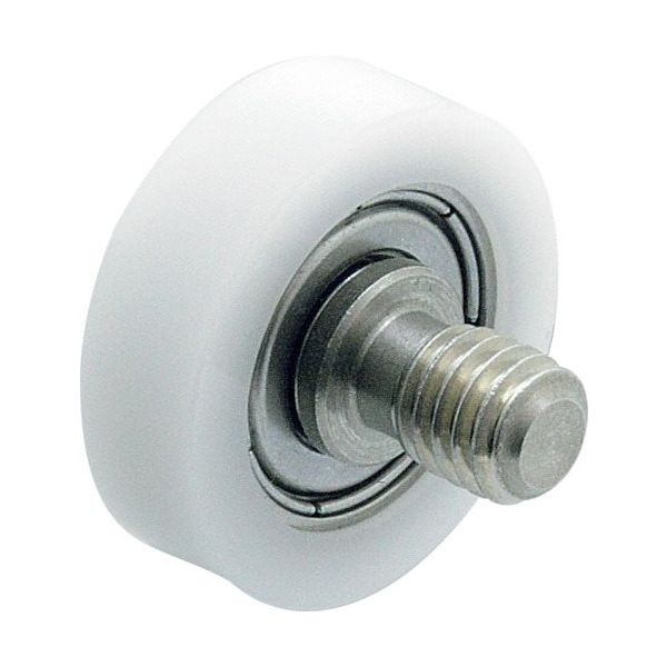 イマオコーポレーション イマオ 樹脂製ガイドローラー(F型) GRL15M4P-F-SUS 1個 351-0632（直送品）