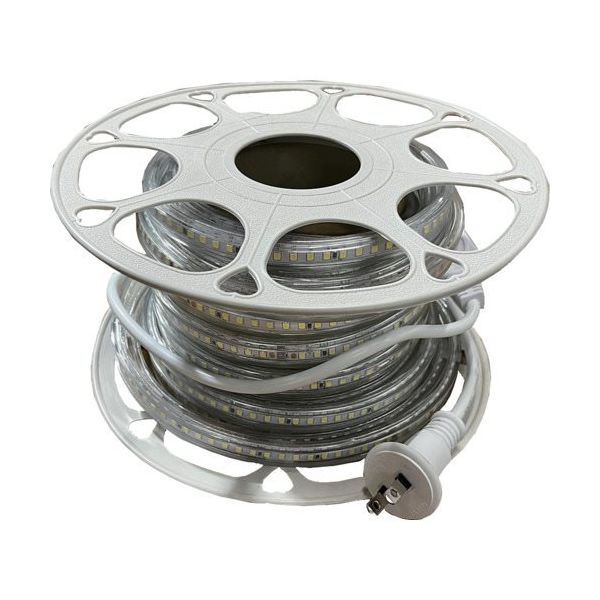 富士倉 LEDロープライト 片面発光 10M 白色 FRL-W10M 1巻 554-5600（直送品）